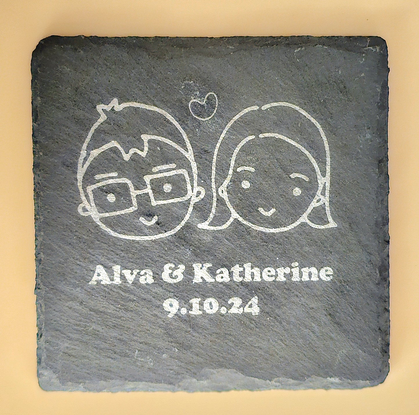 Customizable Stone Coasters