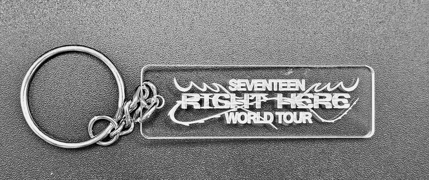 Seventeen Right Here Tour Keychain